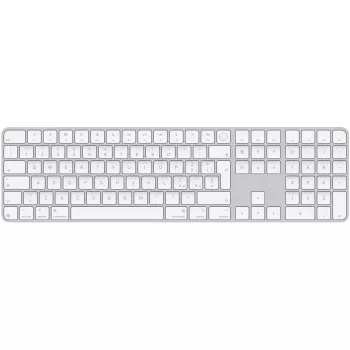 Teclado APPLE Magic com Touch ID e teclado numérico para modelos Mac com Apple Silicon – italiano – teclas brancas