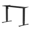Secretária com ajuste elétrico de altura Ergo Office, altura máx. 1160 mm, máx. - 80 kg, sem tampo para trabalho sentado/de pé, preto, ER-400 B