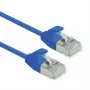 Cabo de patch ROLINE U/FTP DataCenter Cat.6A (Classe EA), LSOH, fino, azul, 3 m (21.15.3346)