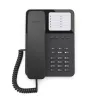 Telefone de mesa com fios Gigaset Desk400 — telefone de secretária com fios, preto, modelo DESK 400
