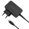 Carregador Qoltec 52386 GaN POWER PRO | 1xUSB-C | 65W | 5-20V | 3-3,25A | preto