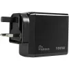 Carregador PD INTER-TECH PD-3100 100W USB-C preto fonte de alimentação rápida