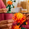 LEGO Icons conjunto de construção de crisântemos modelo criativo para adultos para construir uma planta artificial presente para mulheres homens ela ou ele decoração para casa escritório