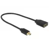Cabo HDMI DeLOCK 0,2 m HDMI-A/HDMI Micro-D