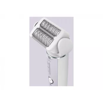Depiladora Panasonic ES-EY30A – 60 pinças, 3 velocidades, molhado e seco, a pilhas, branco/lilás