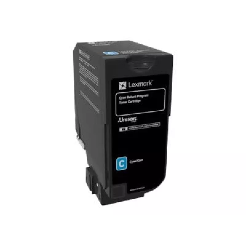 Cartucho de toner Lexmark 74C20C0 1 unid. original ciano
