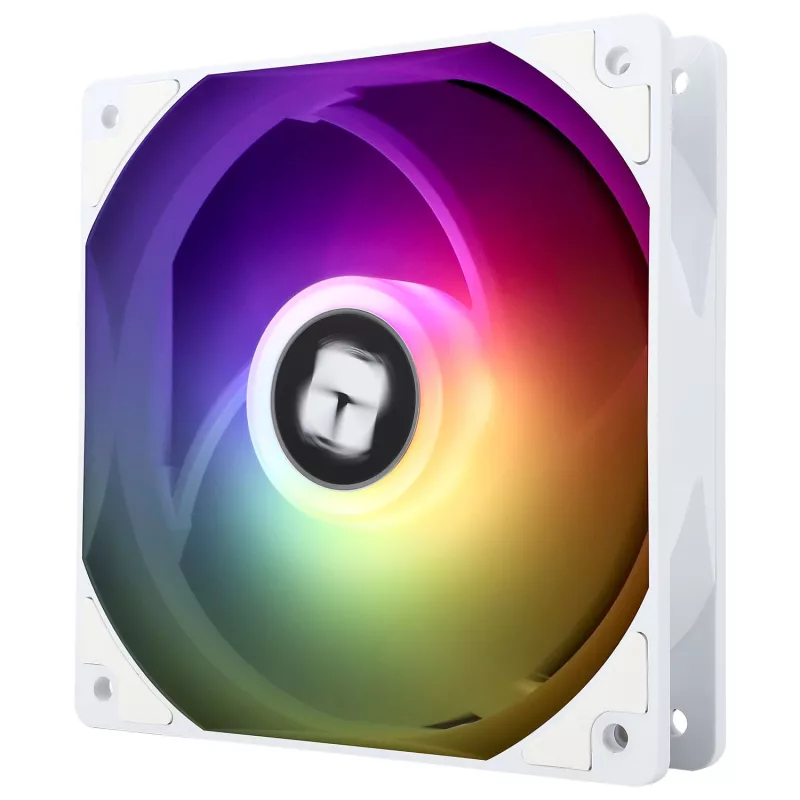 Ventoinha de caixa Thermalright TL-C12CW-S X3 120mm PWM ARGB - Branco