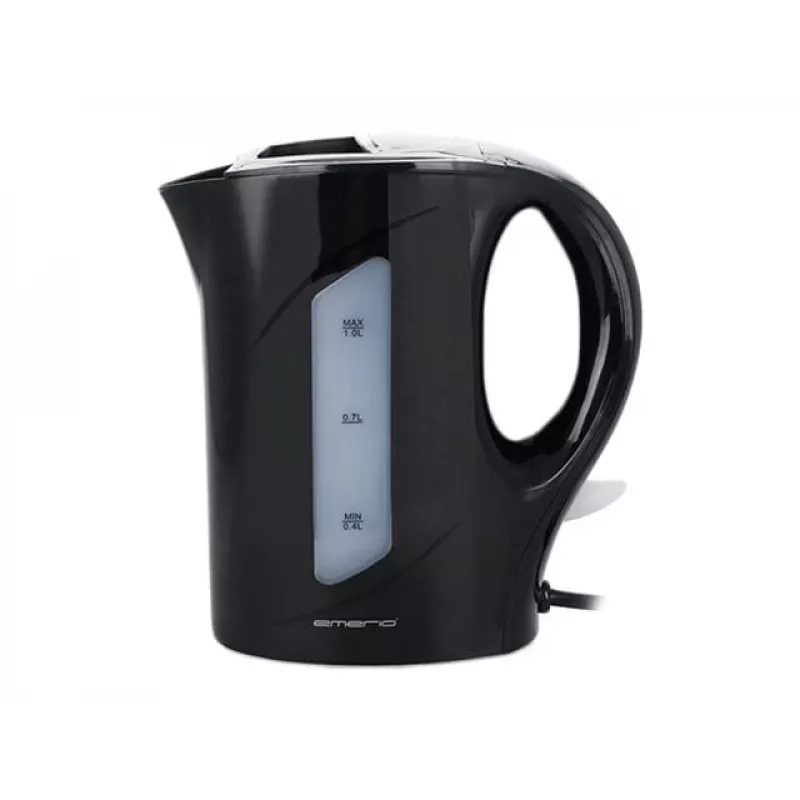 Chaleira elétrica Emerio 1 L 900 W preto