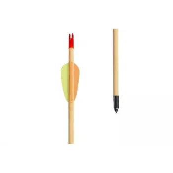 PoE Lang Target Wooden 30 D-027A-B1 flechas de madeira 5 unid.