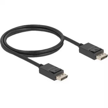 Cabo DisplayPort DeLOCK 81174 1 m preto DisplayPort para DisplayPort