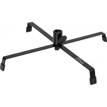 Suporte de chão EUROLITE FSZ-1 Steel preto – suporte para altifalante/iluminação, estrutura de aço, acabamento preto