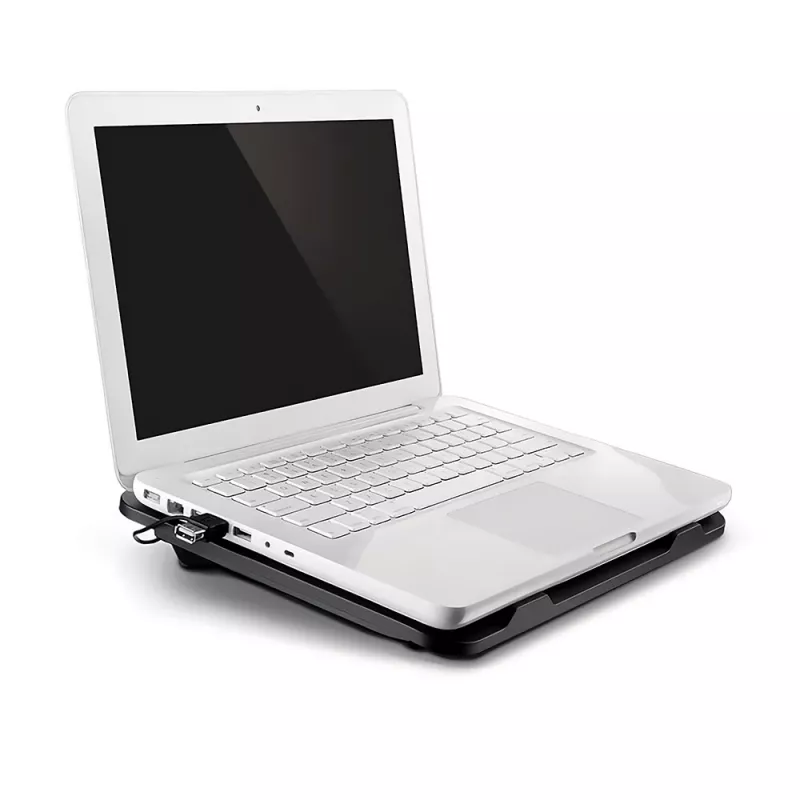 Base de arrefecimento MEDIA-TECH MT2660 – arrefecedor de portátil alimentado por USB, 1 ventoinha 13,5 cm, 20 CFM, 1000 rpm, 330×250×40 mm, 327 g, retroiluminação