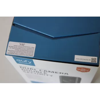 Videoporteiro Eufy Doorbell 2 Pro – modelo T8213G11SO, preto, recondicionado (riscos na parte superior)