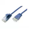 ROLINE GREEN cabo de patch UTP Cat.6A (classe EA), LSOH, fino, azul, 0,15 m