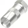 Hama 00205221 conector coaxial tipo F 1 unid.
