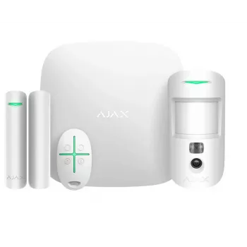 Kit de segurança de alarme CAM/HDR branco 156253 Ajax