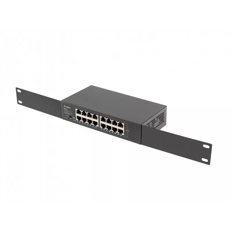 Comutador Lanberg RSGE-16 Rack 10/19 (16 portas 1Gb)