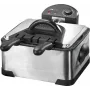 Fritadeira CLATRONIC FR 3195 – fritadeira dupla 4 L, 2000 W, aço inoxidável, preta