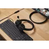 Acer AHW154 GP.HDS11.02D auscultadores de escritório com fio, estéreo, ficha jack, microfone flexível integrado, pretos