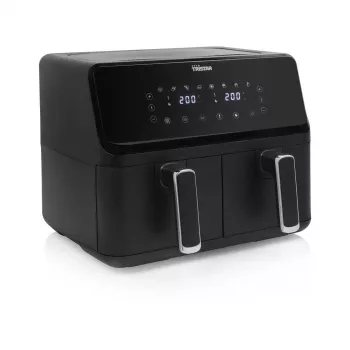 Fritadeira Tristar FR-9026 dupla 8 L autónoma 2700 W fritadeira de ar quente preta
