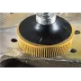 Escova de arame Roloc 3M 76 mm K50 RD-ZB verde – escova abrasiva para tratamento de superfícies