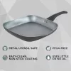 Chapa Russell Hobbs RH01861EU7 28 cm Crystaltech – superfície de cozedura antiaderente, frigideira plana