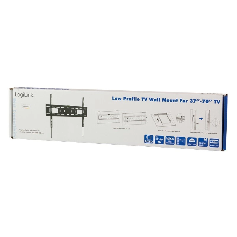 Suporte de TV LogiLink BP0017 177,8 cm (70 polegadas) preto