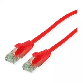 Cabo Patch ROLINE RM Cat.6A UTP, vermelho, 0,5 m