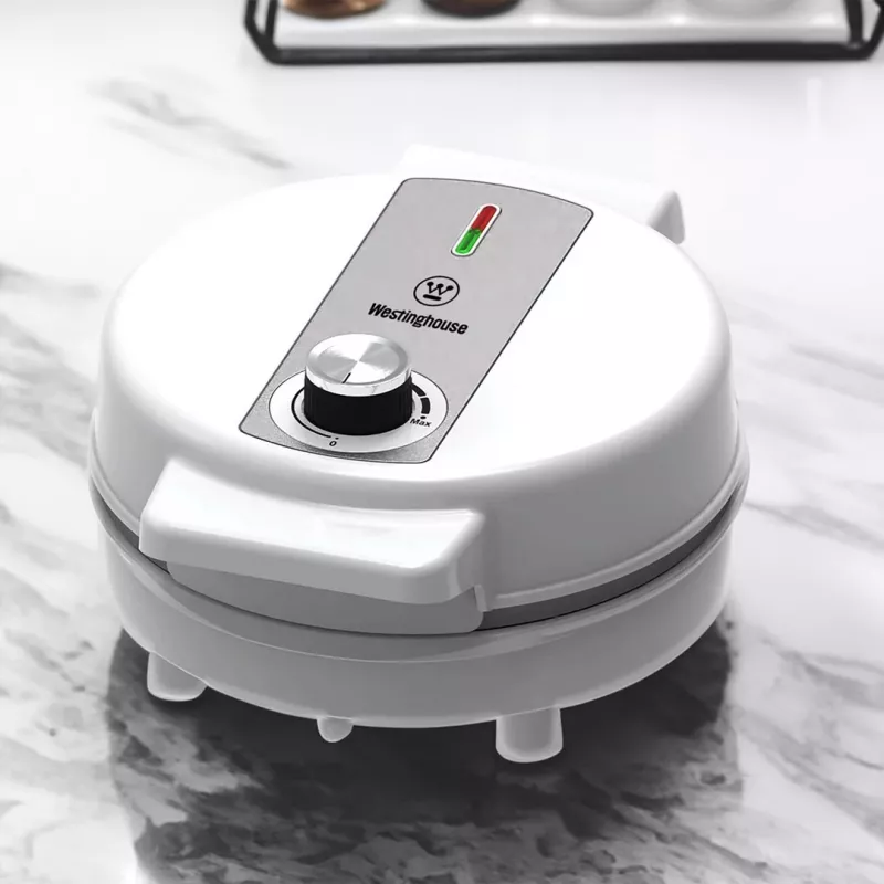 Máquina de waffles Westinghouse WKWMSL402 — máquina de waffles elétrica, aparelho de bancada compacto