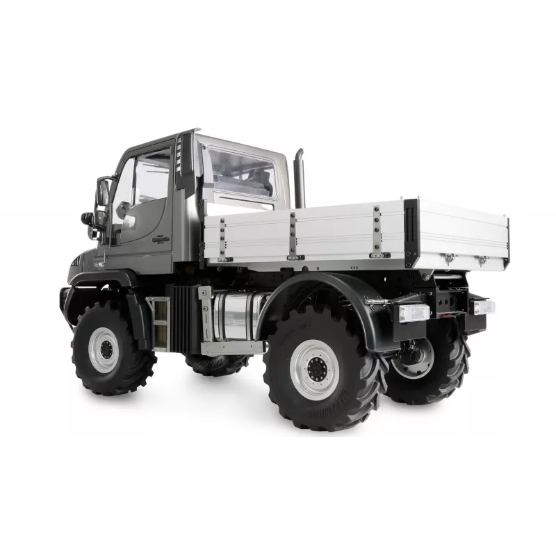 Amewi Mercedes-Benz Unimog porta-equipamentos 4WD antracite 1:10 ARTR (22683)