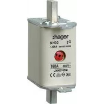 Hager LNH0160M. Largura: 21 mm, Altura: 79 mm (LNH0160M)