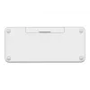 Logitech Multi-Device K380 - Teclado - Sem fios - Bluetooth 3.0 - Alemão - Branco sujo