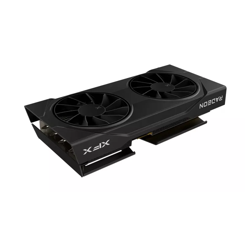 Placa gráfica XFX Radeon RX 9060 XT 16GB GDDR6, PCIe 5.0, 128-Bit, 2048 SP, 270×124×48 mm