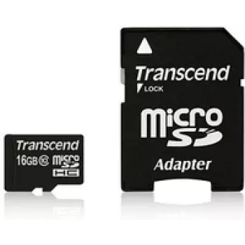 Memória flash Transcend 16 GB MicroSDHC UHS-I TS16GUSDU1