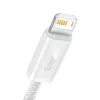 Cabo Baseus Dynamic USB para Lightning, 2,4A, 2m (branco)