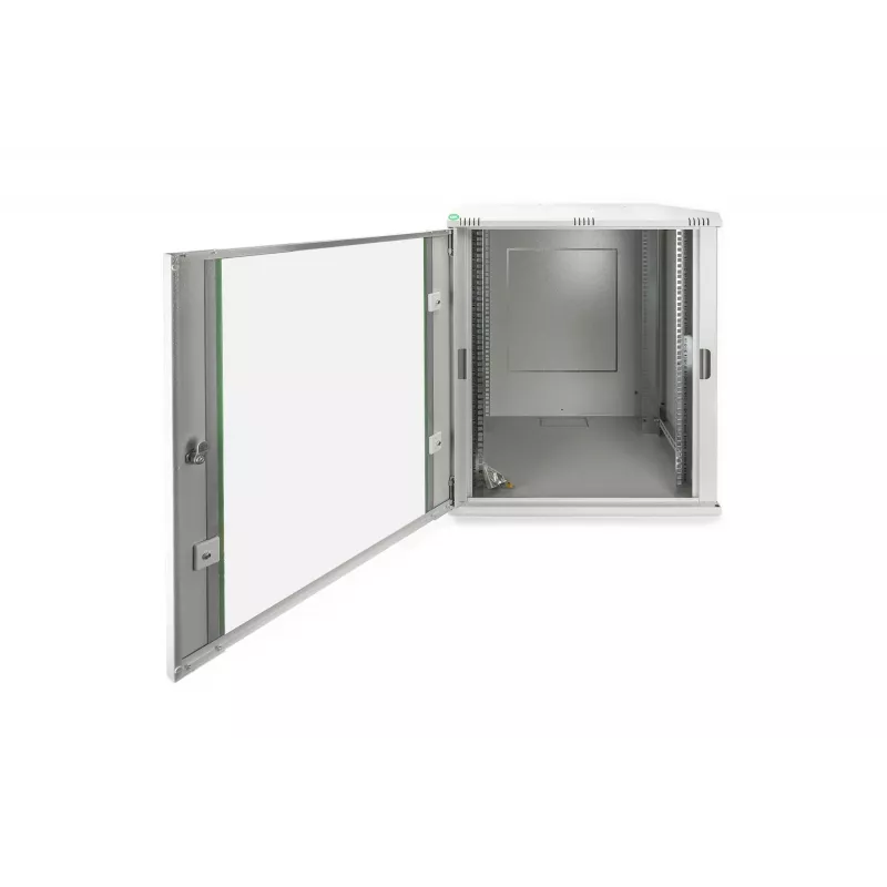 DIGITUS Professional Dynamic Basic Series DN-19 16U-6/6-EC - caixa - adequada para montagem na parede - cinzento, RAL 7035 - 16U - 48,3 cm (19)