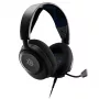 Headset Steelseries Arctis Nova 1P com fios arco de cabeça gaming preto