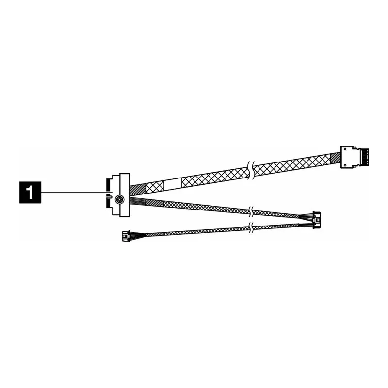 Kit de cabos RAID LENOVO ISG ThinkSystem SR650 V3 M.2 NVMe 2-Bay