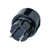 Adaptador de viagem brennenstuhl - adaptador de tomada - preto (1508480)