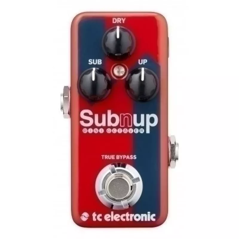 Pedal octaver para guitarra TC Electronic Sub 'N' Up Mini True Bypass pedal octaver compacto
