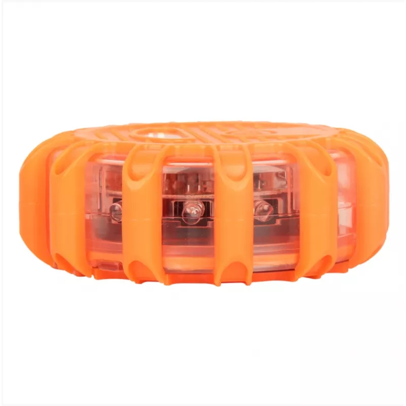 Sinal de emergência LED e lanterna Tellur TLL441101 – 3×AAA, magnético, laranja