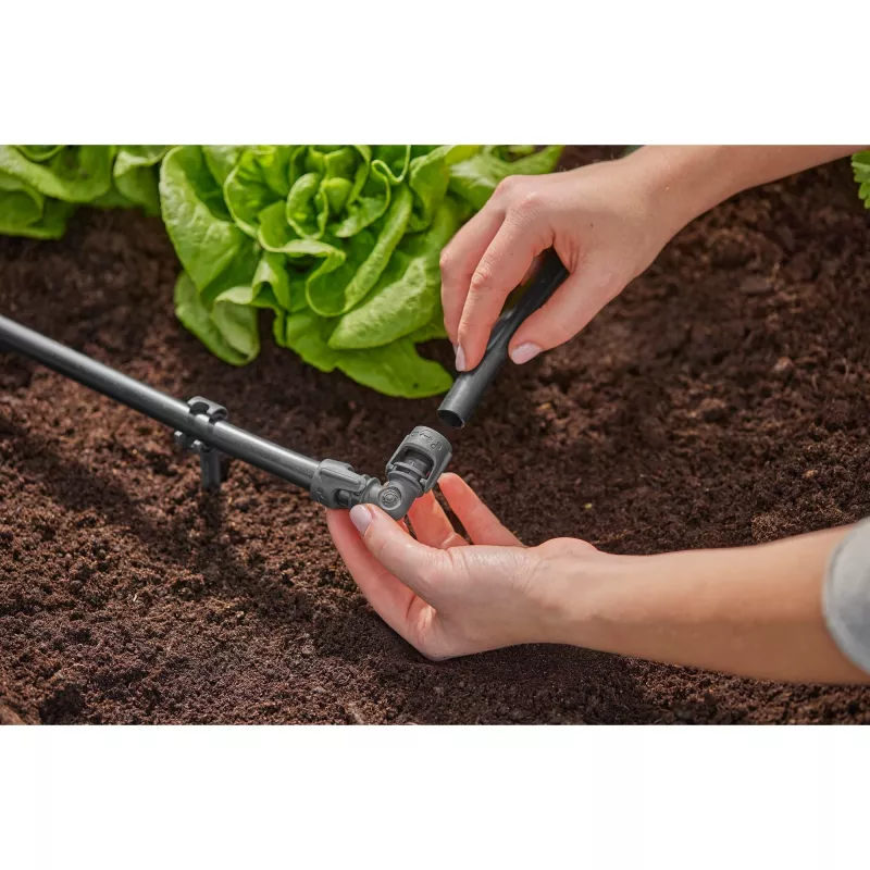 Conector de tubo Gardena 13202-20 adequado para sistema de rega gota a gota