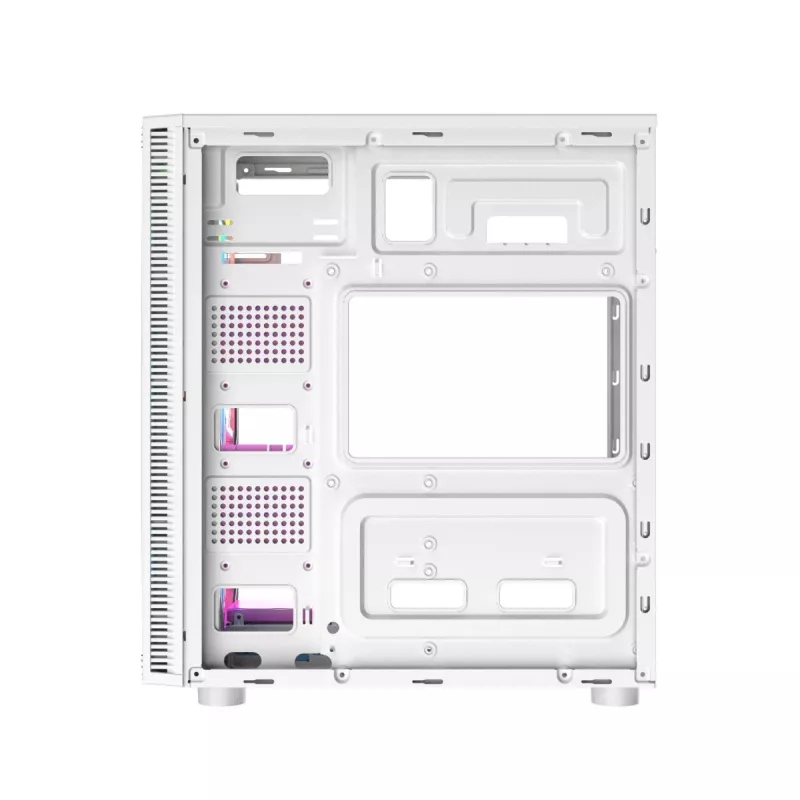 Caixa de computador Gaming Fornax 500, branco