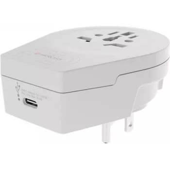 Adaptador universal Skross - Mundo para EUA USB-C™ PD (64716)