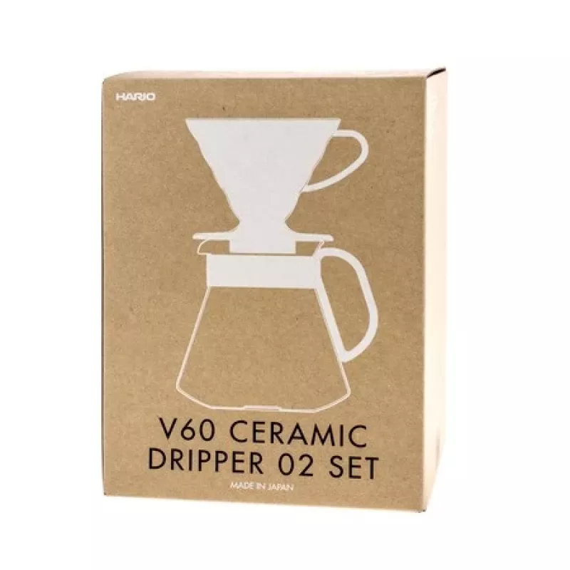Filtros de café de papel HARIO para máquina de café redonda HARIO, 100 unid., branco