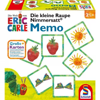 A pequena lagarta comilona Memory, jogo de memória
