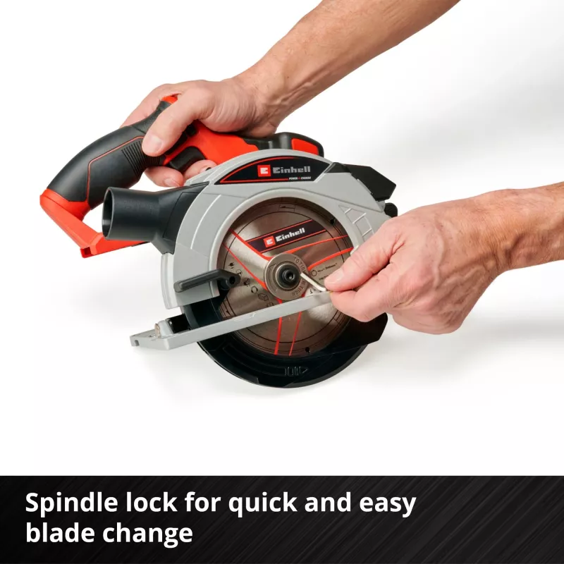 Einhell TE-CS 18/165-1 Li - Solo 16,5 cm preto, vermelho, prateado 4200 rpm