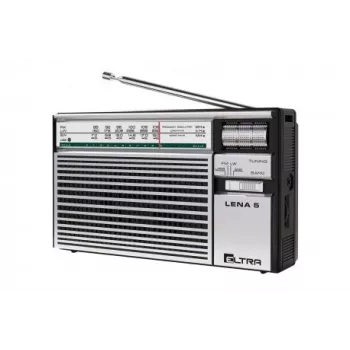 Rádio ELTRA LENA 5 USB prateado