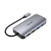 Hub USB-C Unitek D1122A01 com 2x HDMI 4K e 100W Power Delivery