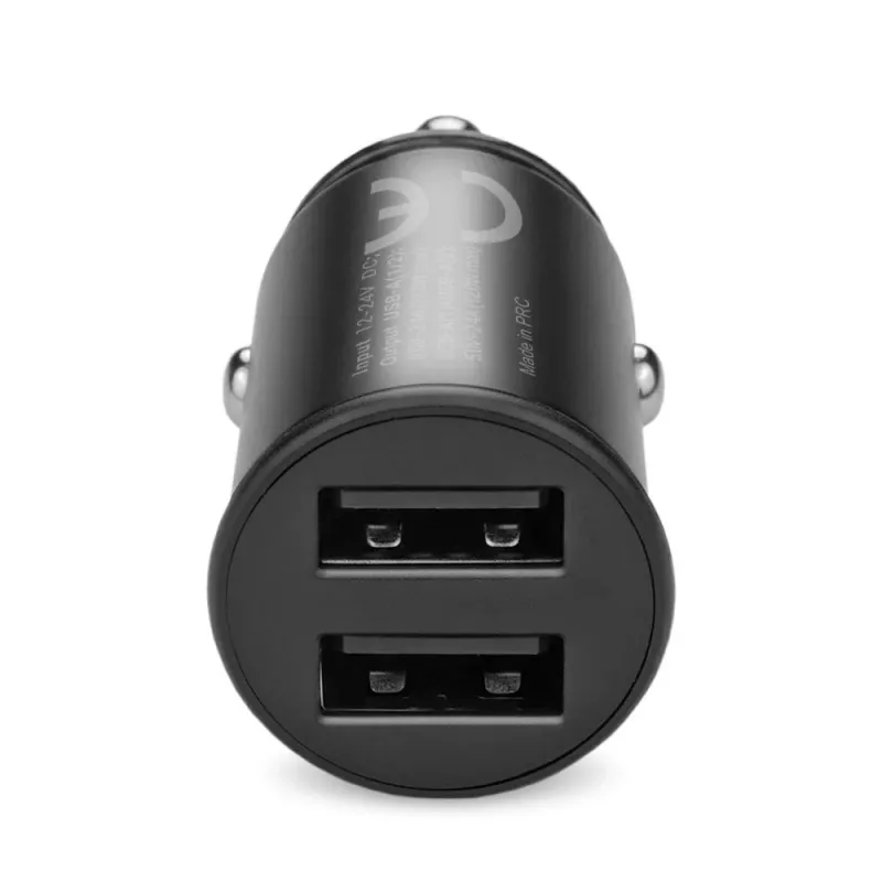 everActive CC-25C carregador de automóvel, 2x USB 12 W, com cabo USB-C